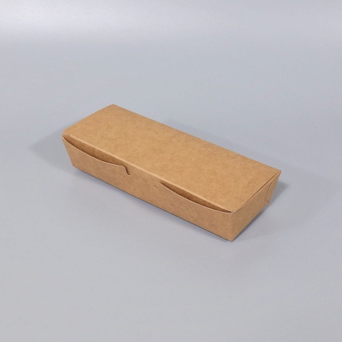 A-7-1 한줄김밥도시락 종이 케이스 (박스형) / 1BOX-800개 일회용 테이크아웃 크라프트 상자 트레이